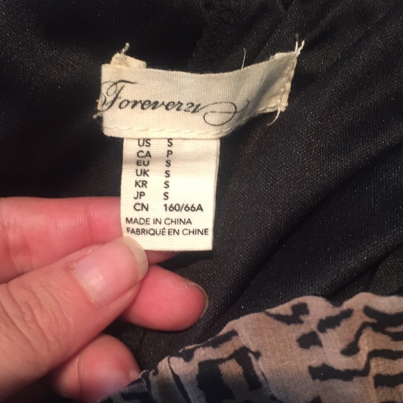 Patterned maxi with short skirt under, Size S - Picture 4 of 4